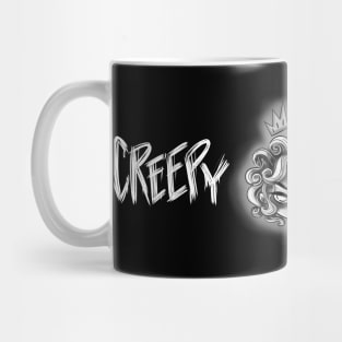 Creepy Kingdom Black & White Mug